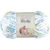 Bernat Baby Blanket Yarn, 3.5 oz, Gauge 6 Super Bulky, Funny Prints
