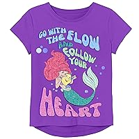 Disney Little Mermaid Princess Ariel Girls Tee