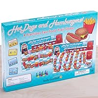 Really Good Stuff Hot Dogs and Hamburgers! A Fractions Fast Food Trail Game - 1 Game