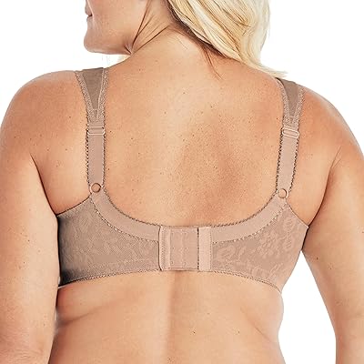 PLAYTEX Women's 18 Hour Comfort-Strap Wireless, Full-Coverage Bra with  4-Way Trusupport, Single & 2-Pack