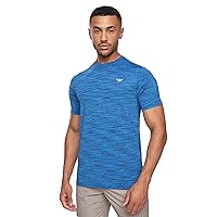 Kandor Gym Mens t Shirt – Fitted Breathable Moisture Wicking Activewear for Men UK, Polyester Quick Dry Men’s tees for Gym, Cycling, Running, Summer, Lightweight Non Iron Sports top.