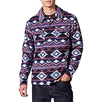 Amazon Essentials Men's Long-Sleeve Polar Fleece Shirt Jacket-Discontinued Colors