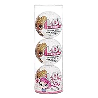 L.O.L. Surprise! Glitter Series Style 3 Dolls- 3 Pack, Each with 7 Surprises Including Outfits Accessories, Re-Released Collectible Gift for Kids, Toys for Girls and Boys Ages 4 5 6 7+ Years Old