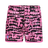 Under Armour Girls' Fly by Short, Elastic Waistband, Logo Detail, Lightweight