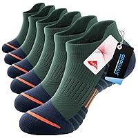 PULIOU Anti Blister Ankle Socks for Men Women Low Cut Athletic Running Socks 3 Pairs