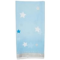 Creative Converting One Little Star Boy Plastic Tablecover, 54