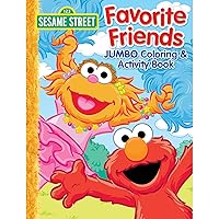 Elmo Sesame Street Coloring & Activity Book 64-Page Coloring & Activity Book