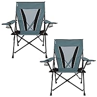 XXL Dual Lock Portable Camping Chair - Supports Up to 400lbs - Enjoy The Outdoors in a Versatile Folding Chair, Sports Chair, Outdoor Chair & Lawn Chair