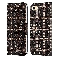 Head Case Designs Moroccan Dome Kaleidoscope Print Leather Book Wallet Case Cover Compatible with Apple iPhone 7/8 / SE 2020 & 2022
