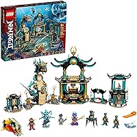 LEGO NINJAGO Temple of The Endless Sea 71755 Building Kit; Underwater Playset Featuring NINJAGO Kai and Snake Toy; New 2021 (1,060 Pieces)