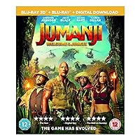 Jumanji: Welcome To The Jungle [Blu-ray 3D] [2017] [3D Blu-ray] Jumanji: Welcome To The Jungle [Blu-ray 3D] [2017] [3D Blu-ray] 3D DVD