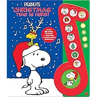 Peanuts with Snoopy and Charlie Brown - Christmas Time is Here! Song Book - Little Music Note Deluxe Sound Book - PI Kids Peanuts with Snoopy and Charlie Brown - Christmas Time is Here! Song Book - Little Music Note Deluxe Sound Book - PI Kids Board book
