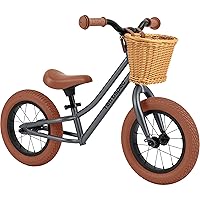 Retrospec Baby Beaumont Kids' Balance Bike for Toddlers, No Pedals, Cushioning Air Filled Tires for Boys and Girls Ages 18 Months - 3 Years, with Adjustable Seat Height