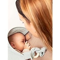 Nursing Cover for Baby Breastfeeding & Pumping | Multi Use Car Seat Stroller Cover | Breathable Soft Muslin Cotton | Breast Feeding Apron & Shawl by TISU (Mint Green)