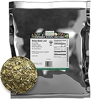 Frontier Herb Bulk Yerba Mate Leaf Organic Cut and Sifted, 1 Pound