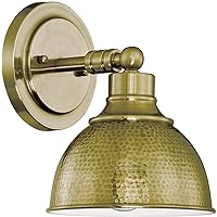 Craftmade 35901-LB Timarron Metal Wall Sconce Lighting, 1-Light, 100 Watts, Legacy Brass (7