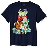 Disney mens T-shirt T Shirt, Navy Heather, XX-Large US