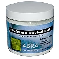 Moisture Revival Bath-Sunflowers & Rose Petals Abra Therapeutics 17 oz Powder
