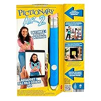 Mattel Games Pictionary Air 2 Game for Kids, Adults, Family and Game Night, Award-Winning Air-Drawing Family Game, Draw in The Air and See it On Screen