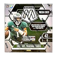 2023 Panini Mosaic NFL Football Trading Cards Mega Box Superior Sports Investments Exclusive ! Look for Autographs.