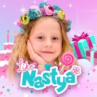 Like Nastya: Party Time. Educational game for kids 3-5 years old. Сreate holidays, celebrations, birthdays for little girls and little princesses