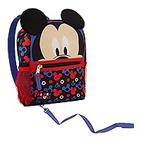 Disney Boys' Mini Backpack, Mickey Mouse III, 10 inch