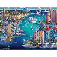 Eric Dowdle - Bahamas - 1000 Piece Jigsaw Puzzle for Adults Challenging Puzzle Perfect for Game Nights - Finished Size is 26.75 x 19.75