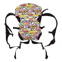 Kids Embrace DC Comics Justice League Adjustable 3 in 1 Chibi Elite Baby Carrier Backpack for Newborn, Infant, and Toddler 7 to 26 Pounds