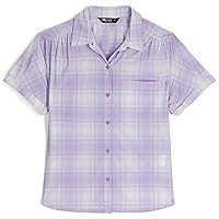 Outdoor Research Women's Astroman Short Sleeve Sun Shirt - Lightweight & Breathable with UPF 50 Sun Protection Button Down