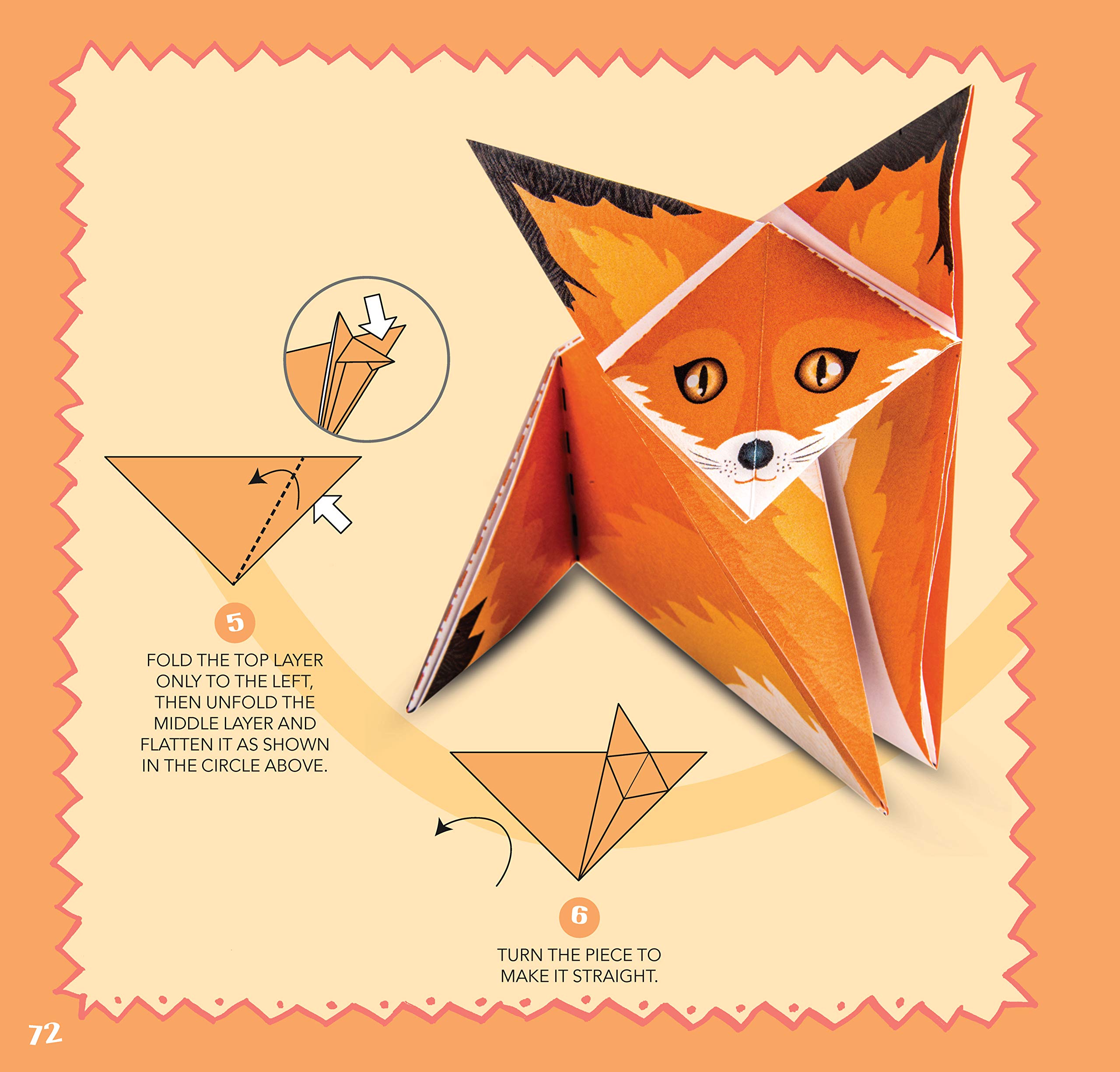 Origami for Kids: 20 Projects to Make Plus 100 Papers to Fold (Happy Fox Books) Fun and Creative Paperfolding Kit with Easy Fold Lines and Instructions for Bunnies, Crabs, Bugs, Dogs and More