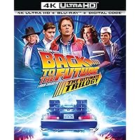 Back to the Future: The Ultimate Trilogy - 4K Ultra HD + Blu-ray + Digital [4K UHD] Back to the Future: The Ultimate Trilogy - 4K Ultra HD + Blu-ray + Digital [4K UHD] 4K Blu-ray DVD