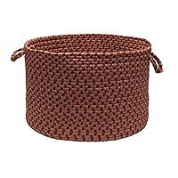 Tiburon Utility Basket, 18 by 12-Inch, Rusted Rose