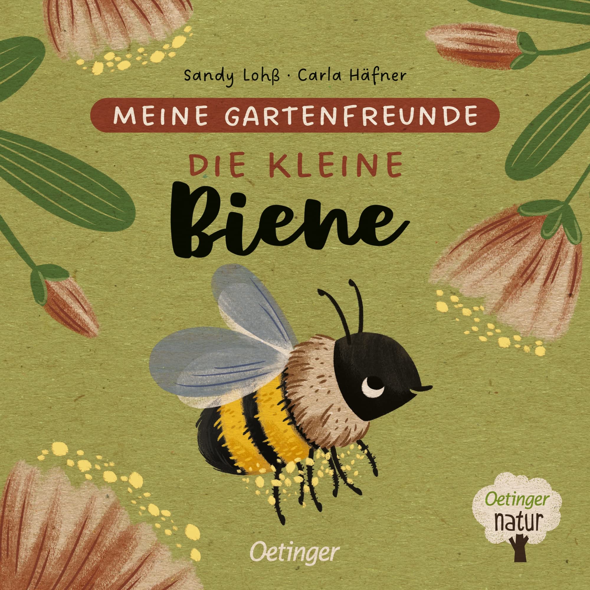 Meine Gartenfreunde. Die kleine Biene: Nachhaltig hergestelltes Öko-Pappbilderbuch für die Kleinsten