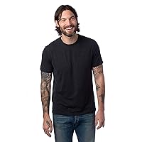 Alternative Men's Shirt, Modal Short Sleeve Tri-Blend Crewneck Tee