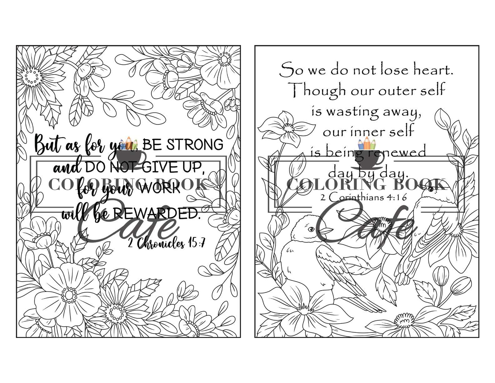 Bible Verse Coloring Book: Beautiful Designs with Inspirational Scripture Quotes for Girls, Teens and Women