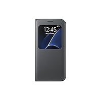 Galaxy S7 edge Case S-View Flip Cover - Black