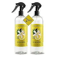 Caldrea Linen and Room Spray Air Freshener, Made with Essential Oils, Plant-Derived and Other Thoughtfully Chosen Ingredients, Sea Salt Neroli, 16 oz, 2 Pack