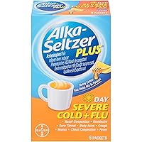 Alka-Seltzer Plus Severe Cold Powder, 6 Count