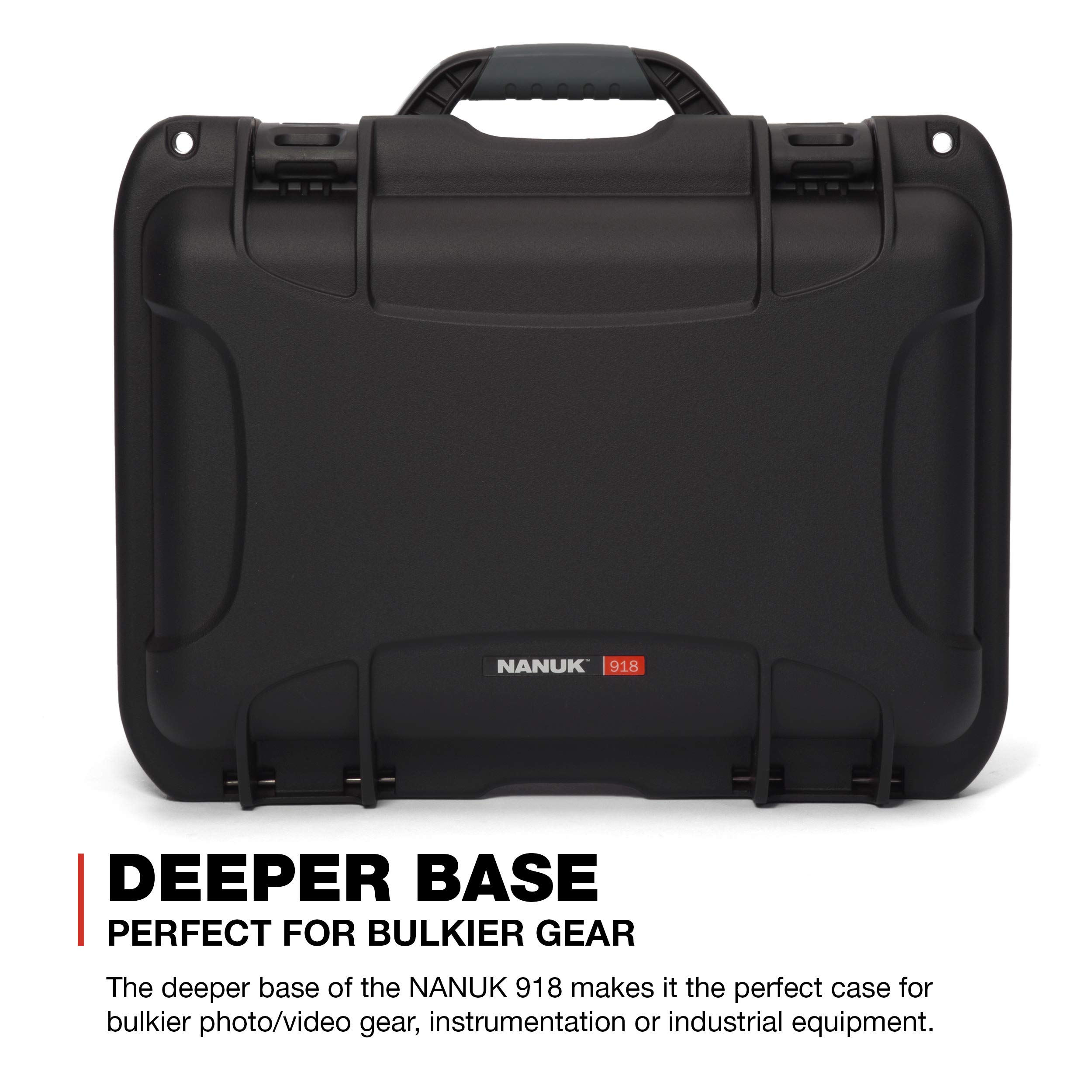 Nanuk 918 Medium Waterproof Hard Case with Foam Insert 16.9