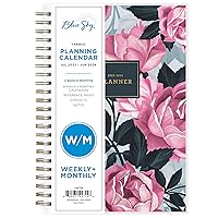 Blue Sky July 2023- June 2024 Academic Year Weekly and Monthly Planner, 5