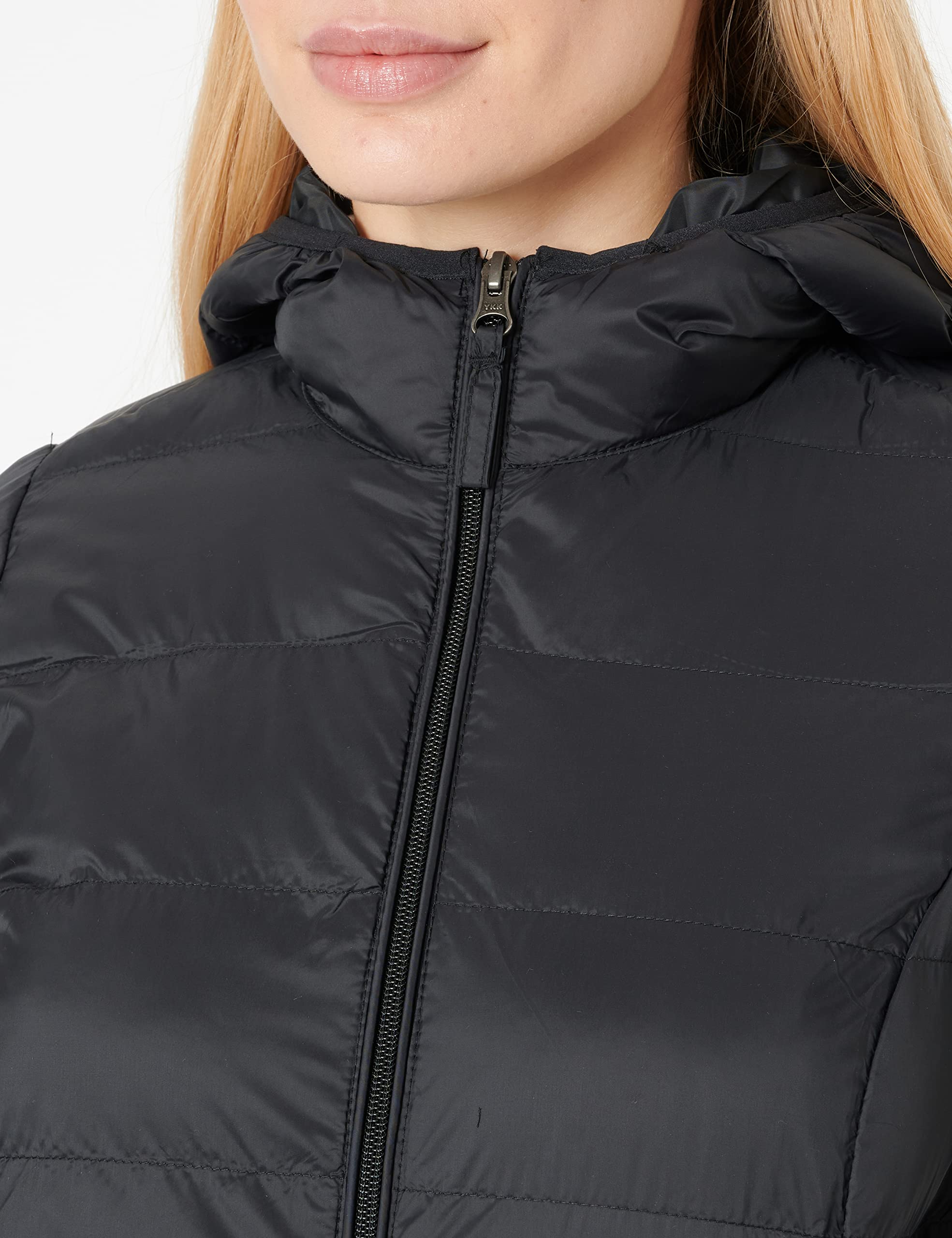 Amazon Essentials Women's Lightweight Water-Resistant Hooded Puffer Coat (Available in Plus Size)