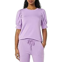 Daily Ritual Women's Supersoft Terry Puff-Sleeve Top