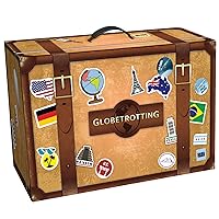 Globetrotting Board Game - Adventure Game, Strategy Game, Travel Game for Kids & Adults, Ages 10+, 1-4 Players, 30 Minute Playtime, Made by R2i Games