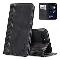 Case for Samsung Galaxy S23 Premium PU Leather Flip Wallet Case with Magnetic Closure Kickstand Card Slots Folio Mobile Phone Case Cover Protective Case