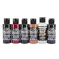 Wicked Colors 2-Ounce Steve Driscoll Flesh Airbrush Set
