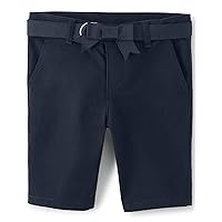 Gymboree Girls and Toddler Belted Twill Chino Shorts