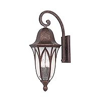 Designers Fountain 20631-BAC Berkshire Wall Lanterns, Burnished Antique Copper