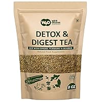 Detox and Digest CCF Tea with Ginger, Turmeric and Licorice Tea 8 Ounces (Pack of 1)