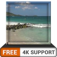 FREE Bermuda Coast HD - Enjoy the beautiful beach scenery on your HDR 4K TV, 8K TV and Fire Devices as a wallpaper, Decoration for Christmas Holidays, Theme for Mediation & Peace