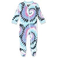 Hurley Baby Boys' Long Sleeve Footed Coverall